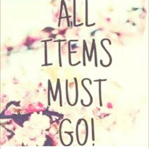 Everything Must Go!!!!!